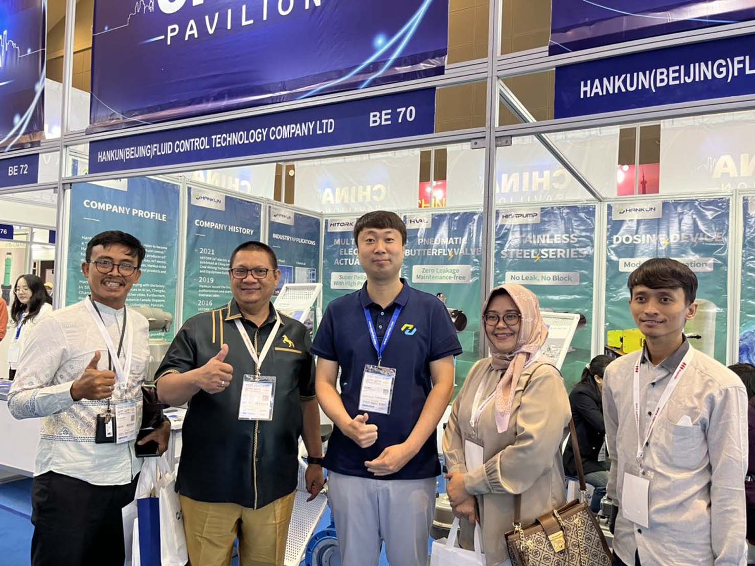 Hankun hizo un debut espectacular en la 17.ª Exhibición Internacional del Agua en Indonesia